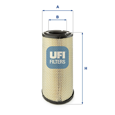 UFI Luftfilter Universal 105mm 27.E23.00 Image