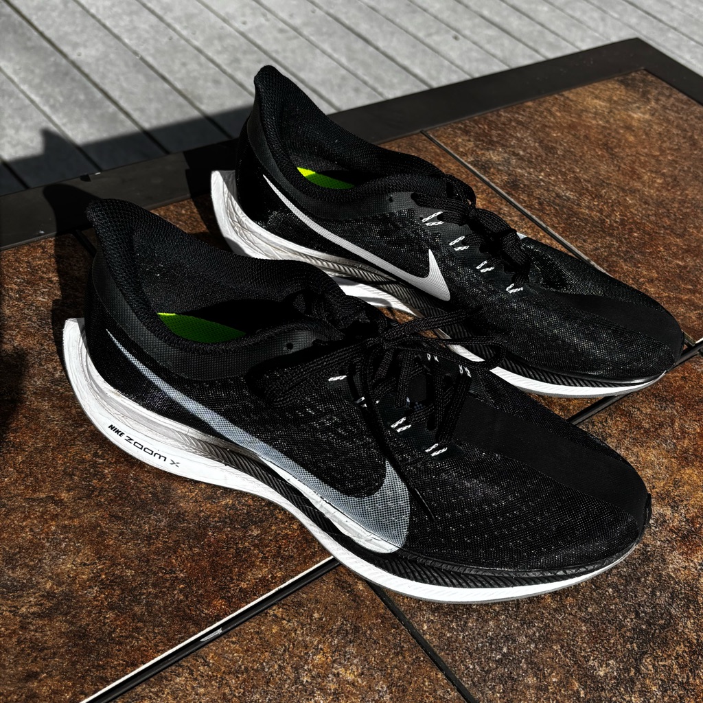 Nike Shoes | Black Nike Men's Zoom Turbo Pegasus Running Shoes | Color: Black/White | Size: 11