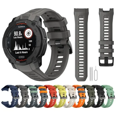22 mm 26 mm Silikon-Uhrenarmband für Garmin Instinct 3 50 mm 45 mm Instinct3 Sportarmband 1:1 Image