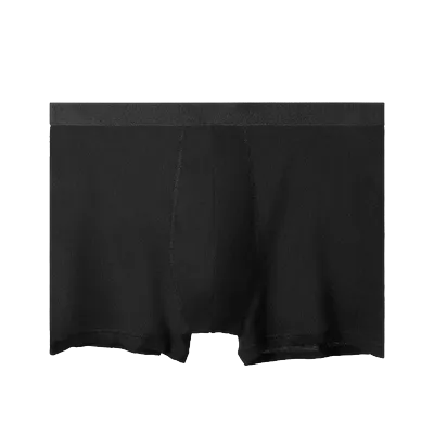 Herren-Unterwäsche aus Baumwolle, lockere Baumwolle, vier Ecken, atmungsaktiv, Übergröße, bequem, Sommer, dünn, Jungen-Boxershorts, Unterhose Image
