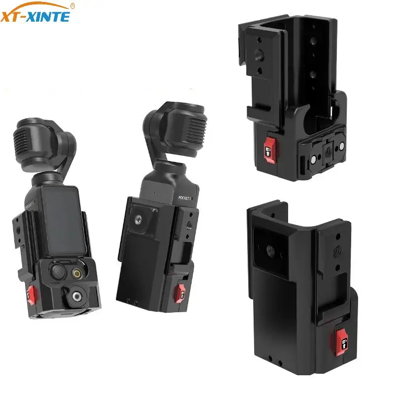 Aluminium-Schutzrahmen für DJI OSMO POCKET 3 Extend Adapter Quick Release Cold Shoe Mount Gehäuseschale POCKET 3 Zubehör Image