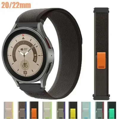 20mm/22mm Trail Loop Strap für Samsung Galaxy Watch 7/6/5/Pro/4 Classic/Active 2/Gear S3 Armband Huawei Watch GT 2/2e/3/4 Band Image