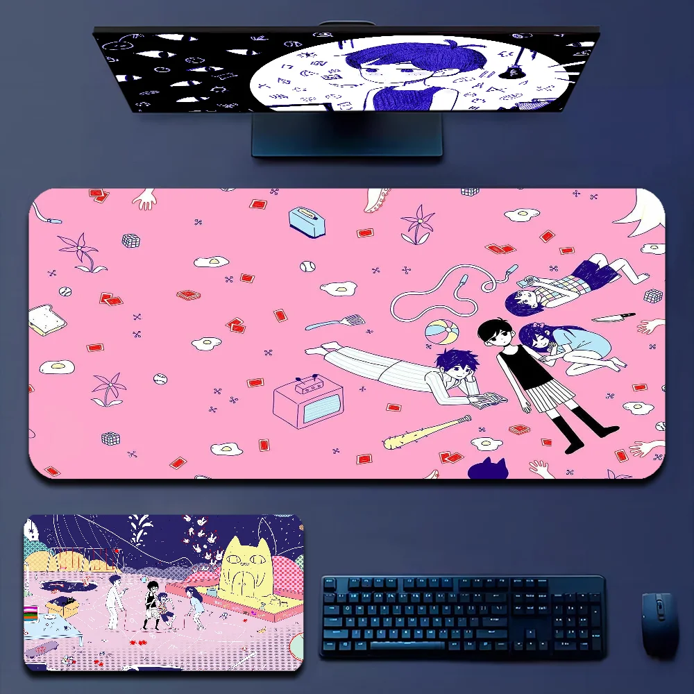 Cartoon Omori Badezimmer matte Kinderzimmer Schlafzimmer Dekoration Balkon Anti-Rutsch-Fuß matte Wohnzimmer Nachttisch Teppiche Image