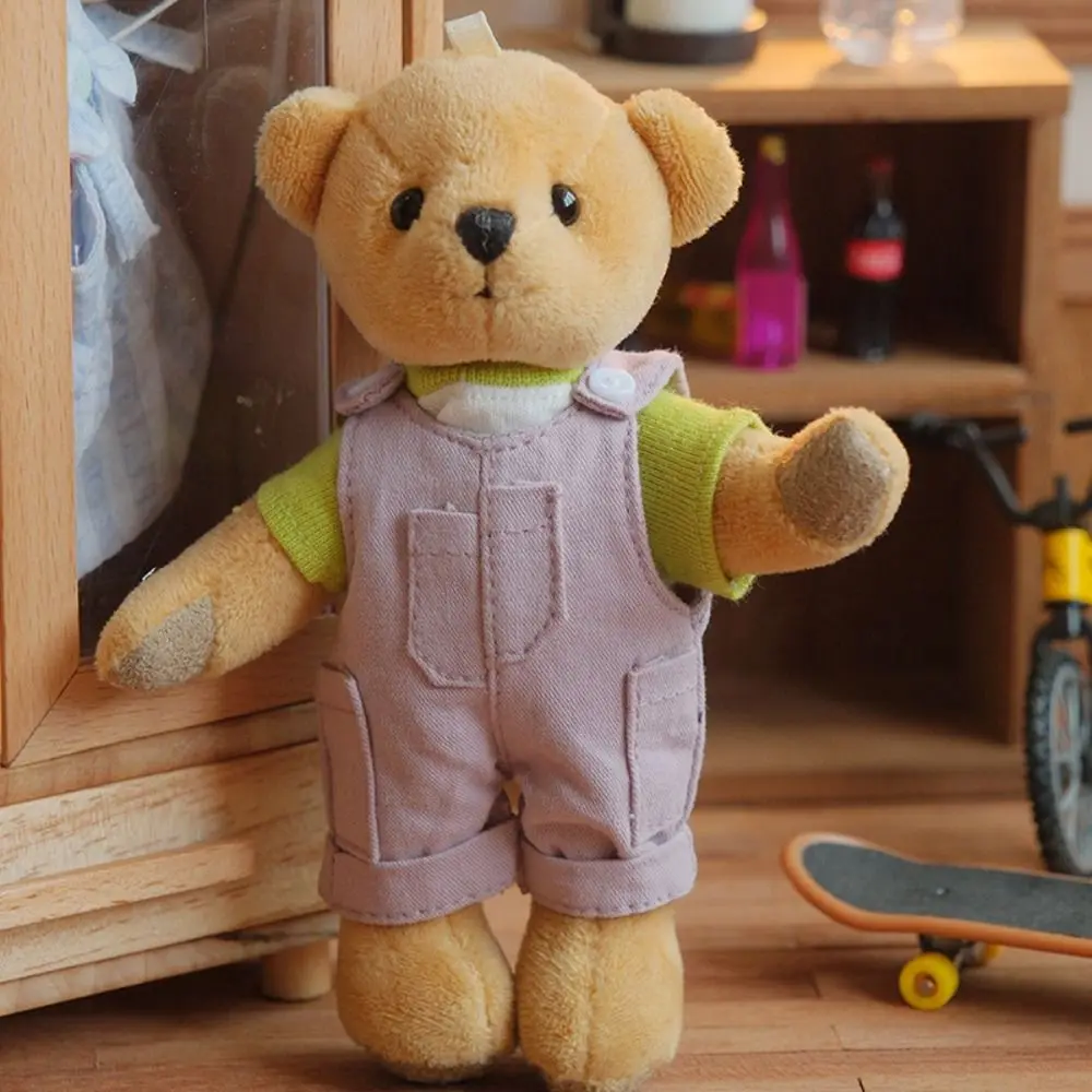 Mini Baumwolle Puppe Kleidung 12cm Baumwolle Puppe Kleidung insgesamt mit Multis tyle Puppe Accessoires Mode Anzug Spielzeug Outfit für Kinder Geschenk Image