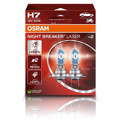 osram 64210nl-2hb night breaker laser h7 duobox