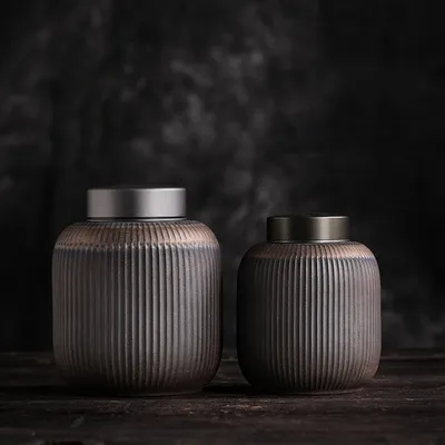 Funeral Ceramics Ashes Urn Holder Memorial Ash Sealed Jar Caskets Urns Cremation For Human Pet