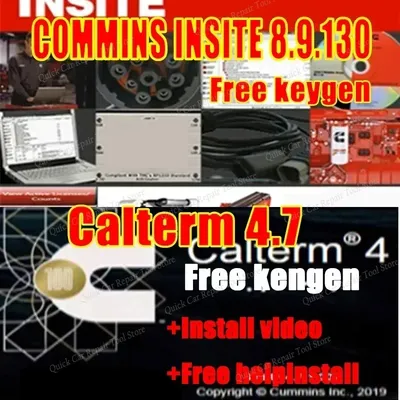 Calterm 4.7 MetaFiles v4.7.1.007 + Cummin Insite 8.9 PRO Engine Diagnostic Software free Keygen +