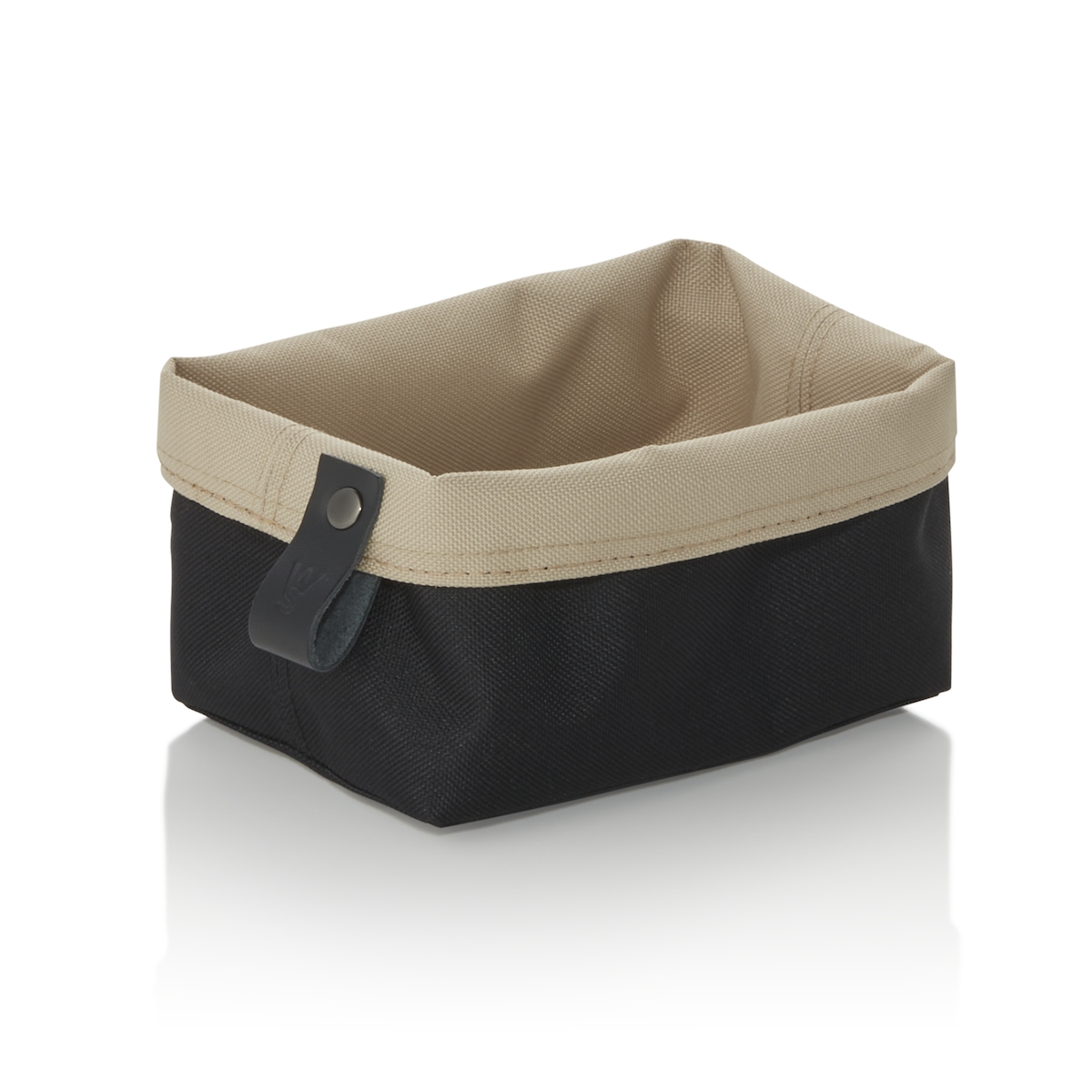 WAS Germany - Brottasche FLIP TETRON, 15 x 11 x 8 cm, light grey/light khaki, Tetron Image
