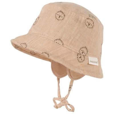 maximo - Baby's Hütchen Musselin Band Ohrenkl. Futter - Hut Gr 43 cm beige Image