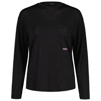 Maloja - Women's WiestalM. - Merinoshirt Gr L schwarz