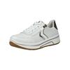 Sneaker ARA "Ara Sneaker Leder", Damen, Gr. 43, weiß, Leder, casual, Schuhe