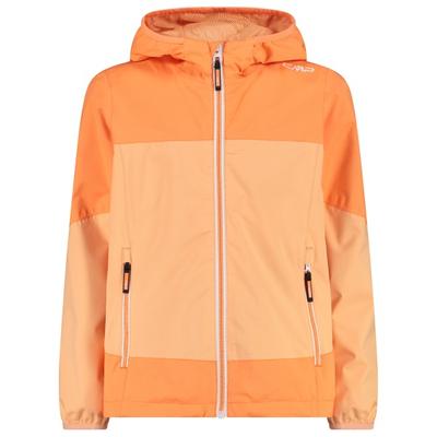 CMP - Girl's Jacket Fix Hood Ripstop - Regenjacke Gr 152 orange/beige Image