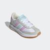 Sneaker ADIDAS SPORTSWEAR "RUN 70S 2.0 KIDS", Gr. 38, cloud weiß, bliss lila, halo mint, Textil, Leder, sportlich, Schuhe