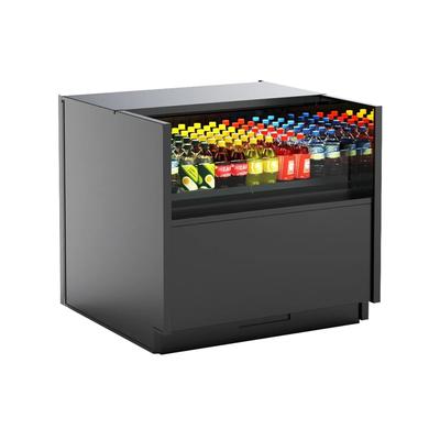 Structural Concepts C43R-UC-E3 47 5/8" Oasis Vertical Open Air Cooler w/ 1 Level, Black, 110-120v