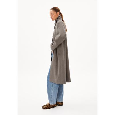 VAANOISE WOOL - Frauen Relaxed Fit Jacke - beige (Größe: S) Image