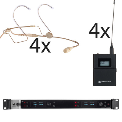 Sennheiser EW-DX HSP4 4 Dante Set Q1-9