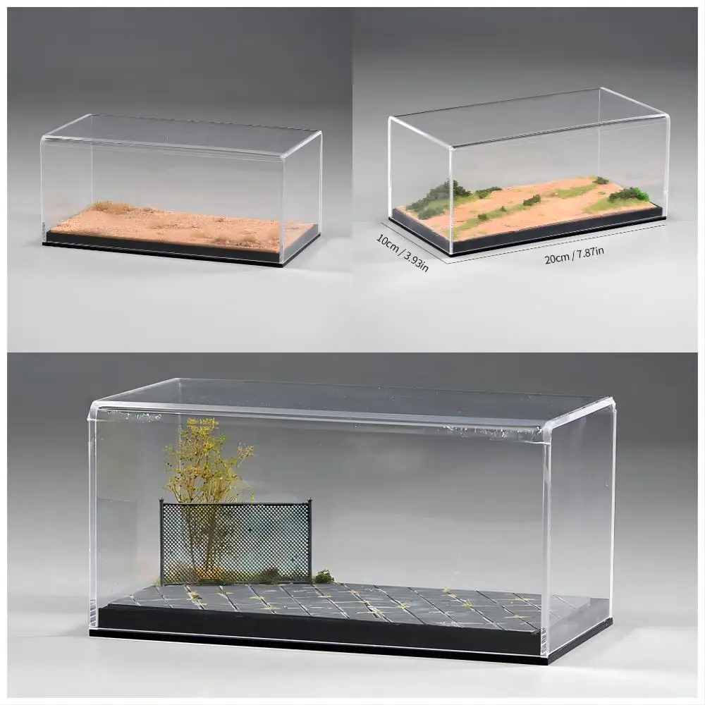 Ameisen wild verwelkte Grass zenen plattform mit Abdeckung geeignet für 1/64 und 1/43 Automodelle Miniatur figur Modells zene Zubehör Image