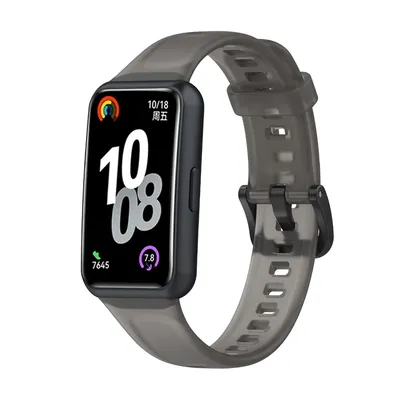 Silikonbänder für Huawei Band 10/9/8/NCF Uhrenarmband Zubehör Handgelenk Ersatzgürtel Sportarmband Correa Huawei Band 10 Image