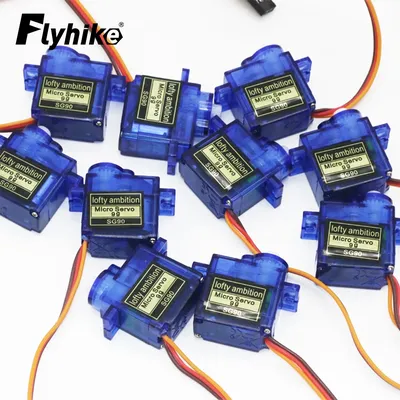 5pcs / 10pcs / 20pcs / 50pcs /lot SG90 9G Mini Micro Servo for RC 250 450 Helicopter Airplane Car