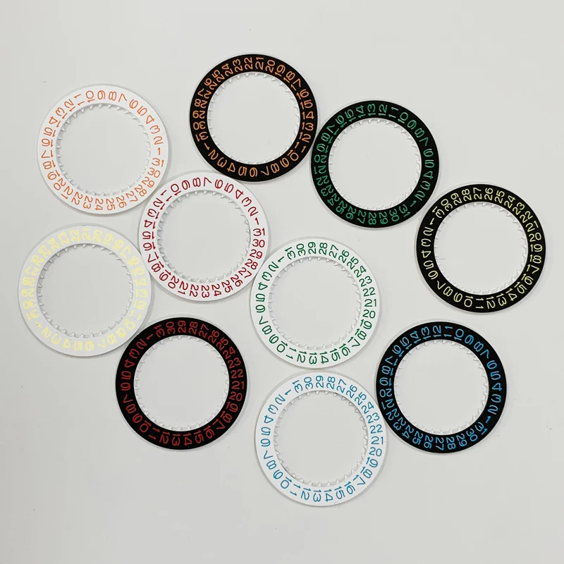 Mod NH35 NH36 Date Dial Fit NH35 NH36 4R Japan Automatic Mechanical Movement NH35 Date Dial Wheel Dial