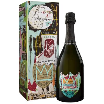 "Dom Perignon Jean-Michel Basquiat Special Edition (Blue Crown) with Gift Box 2015 Champagne - France"