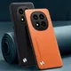 Custodia in pelle PU di lusso per Xiaomi Redmi Note 14 Pro Plus 5G Cover posteriore Custodia in silicone per Redmi Note 14 Pro 4G Poco X7 Pro