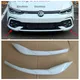 Per VW Golf 8 MK8 GTI R-Line 2020-2024 Auto Paraurti Anteriore Laterale Splitter Spoiler Trim Fendinebbia Canard Body Kits Gloss Nero Tuning