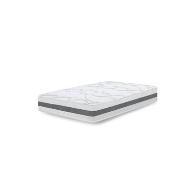 THE WHITE STONE Einzelne Matratze 110x185 Carbon Premium Quality, Antibakteriell, Anti-Milben, Anti-Allergie.| Höhe 20 cm | Fabriqué en Italie Image