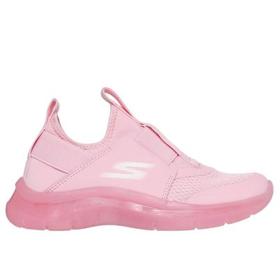 Skechers Boy's Skech Fast Ice Sneaker | Size 3.0 | Pink | Textile/Synthetic