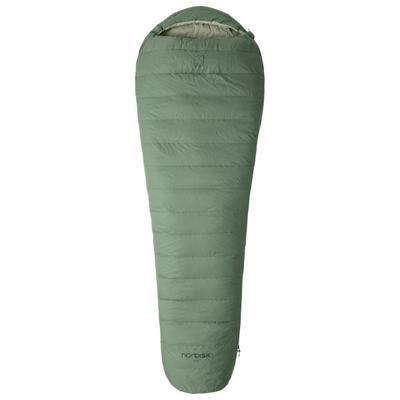 Nordisk - Ides +5° Mummy Sleeping Bag - Daunenschlafsack Gr XL - bis 205 cm Zip: Left Grün Image
