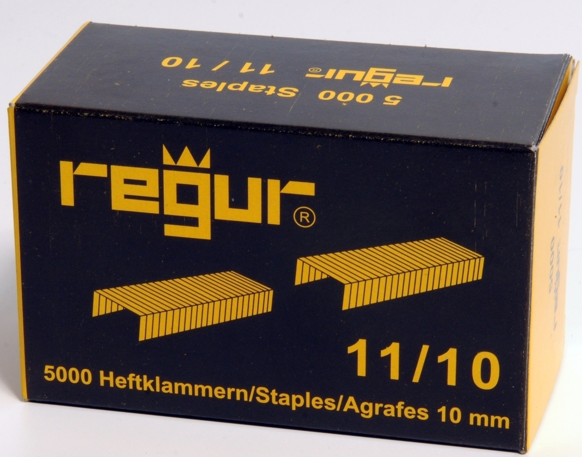 REGUR Heftklammern für Tacker MP-10 11/10 VE=5000 Stück Image