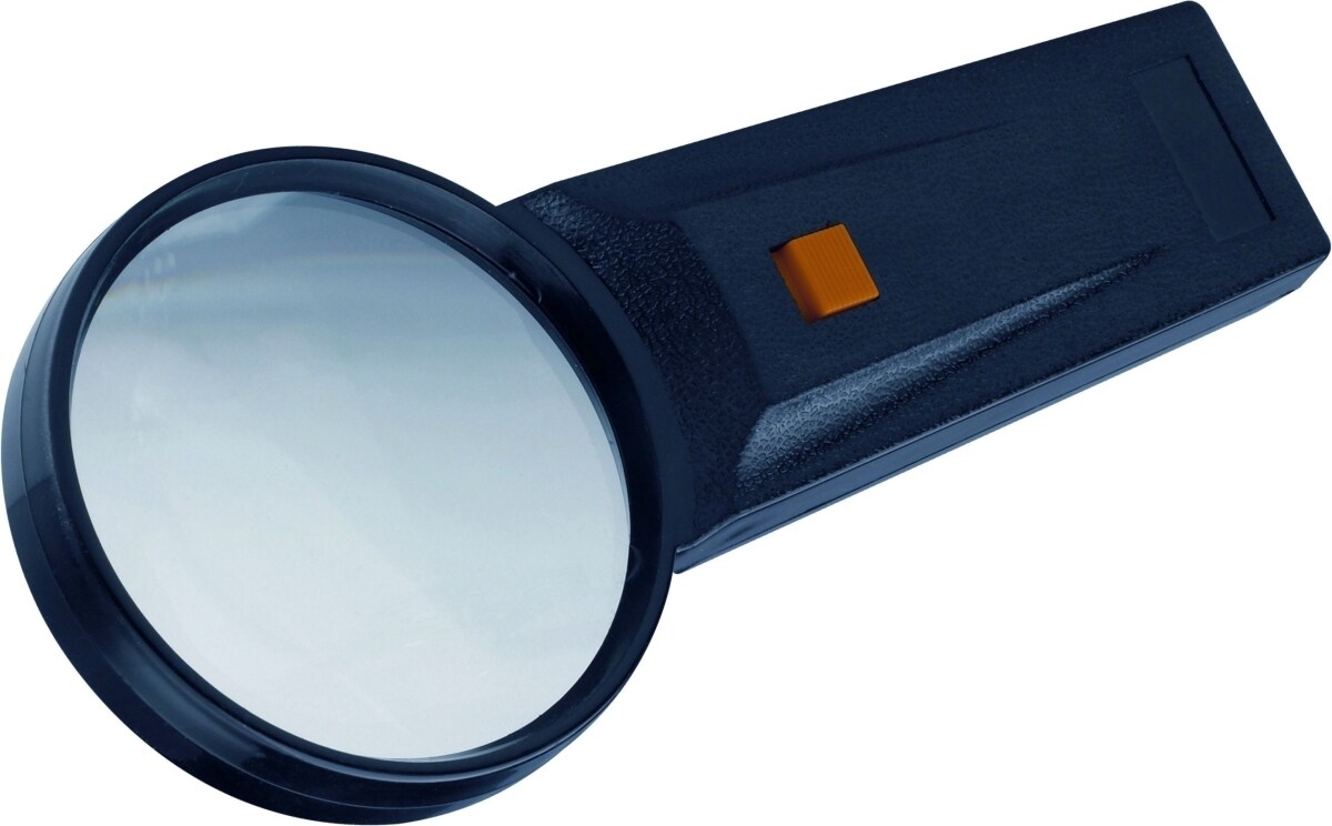 ALCO Rundlupe Kunststoff 3-fach schwarz Image