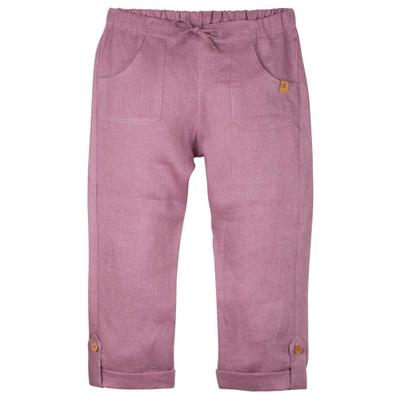 Pure Pure - Kid's Hose Leinen mit Taschen - Freizeithose Gr 92 rosa Image