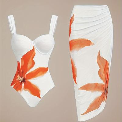 TEMU Women's Sheer Dress-style Swimsuit Image