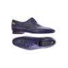 Floris van Bommel Herren Halbschuh, Gr. 7, blau, Leder