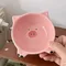Cute Pink Pig Ceramic Bowls, Soup Bowl Noodle Bowl, Hot Pot Sesame Sauce Dipping Dish,Household Seasoning Dish,Kitchen Utensils
