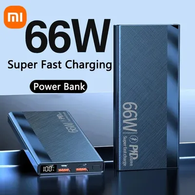 Xiaomi Power Bank 200000mAh 66W Super Fast Charging Battery For iPhone Huawei Samsung Multi-Interface External Battery Charger