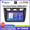 Hikity 8 Core Qualcomm Snapdragon 2002 Android Autoradio für Ford Fiesta MK5 2013-2017 Carplay 2din Multimedia-Player Stereo-GPS