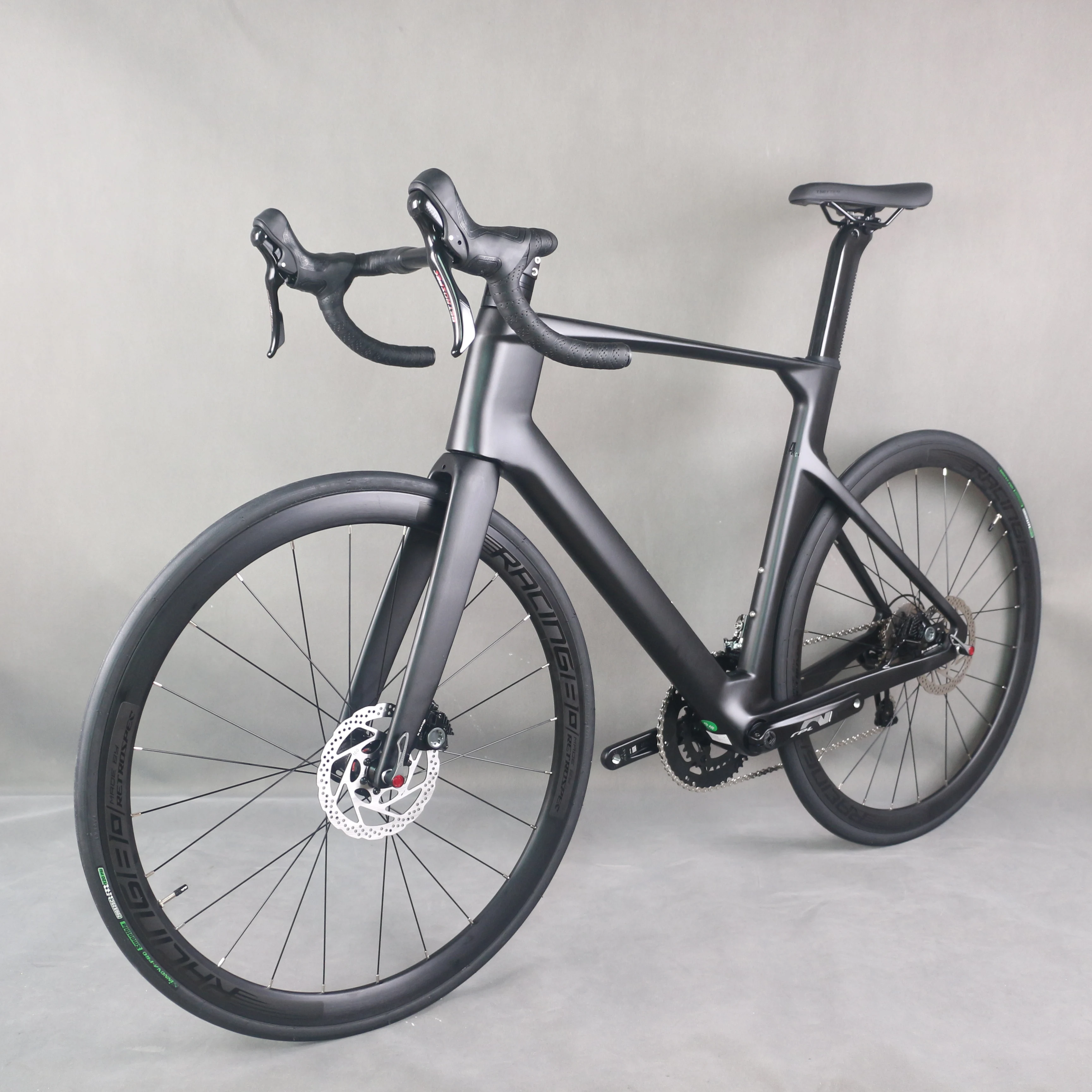 SENSAH 24S Hydraulische Scheibenbremse 24-Gang-Rennrad, Scheibenbremsfahrrad, Carbon-Vollfahrrad, SENSAH 2*12 Gruppensetzzyklus Image