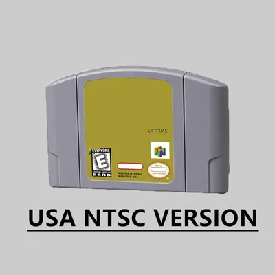 Legend of Zel da Spielkassette für 64-Bit-NTSC-USA-Konsolen N64-Spielkarte (Green Hero's Quest) Image