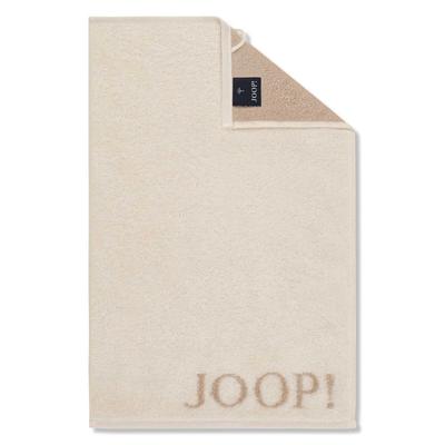 Gästehandtuch JOOP "Gästetuch Classic Frottier 1er Pack" Gr. S, beige (creme), B:30cm L:50cm, Frottier, Obermaterial: 100% Baumwolle CO., Handtücher (Packung) Image