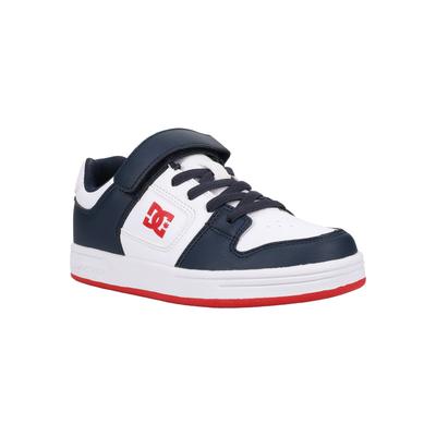 Sneaker DC SHOES "Manteca 4 V Sn", Kinder, Gr. 5(36), weiß, navy, rot, Obermaterial: Synthetikmaterial / Futter: Textil / Außensohle: Gummi, Schuhe Image