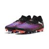Fußballschuh PUMA "FUTURE 8 PRO FG/AG Fußballschuhe Erwachsene", Gr. 40.5, schwarz, weiß glowing rot, Obermaterial: Synthetik, Textil; Futter: Synthetik, Textil; Innensohle: Textil; Laufsohle: Synthetik, Schuhe