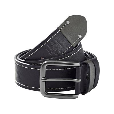 Synthetikgürtel BABISTA "Gürtel LEOPOLDO", Damen, Gr. 135, schwarz, Obermaterial: 60% Polyurethan PU. 40% Rindsleder Leather cow., unifarben, casual, Gürtel Image