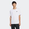 T-Shirt ADIDAS SPORTSWEAR "M L SLIDE TEE", Herren, Gr. XXL, weiß, Obermaterial: 100% Baumwolle, sportlich, Shirts, mit adidas Badeschlappen-Grafik, weiche Baumwolle