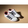 Sneaker K-SWISS "COURT PALISADES", Gr. 44, peacoat, weiß, weiß, Leder, Synthetik, sportlich, Schuhe