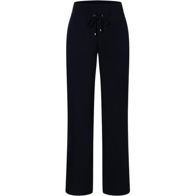 Stoffhose MAC "EASY WIDELEG", Damen, Gr. 40, Länge 34, schwarz, Web, Obermaterial: 77% Polyamid, 23% Elasthan, unifarben, casual, weit knöchellang, Hosen, sehr elastische Qualität, angenehmer Griff und hoher Tragekomfort Image