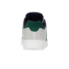 Sneaker K-SWISS "COURT PALISADES", Gr. 44, rain forest, weiß, weiß, Leder, Synthetik, sportlich, Schuhe
