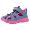 Sandale KANGAROOS "KI-Rock Lite EV", Gr. 22, midnight blau, daisy pink oc, Synthetik, Textil, sportlich, Schuhe