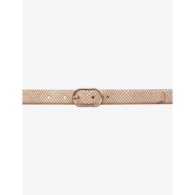 Ledergürtel BRAX "Style DAMENGÜRTEL", Damen, Gr. 100, braun, Leder, Gürtel Image